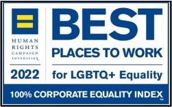 Human Rights Campaign Foundation Best Places To Work for LGBTQ+ Equality Badge